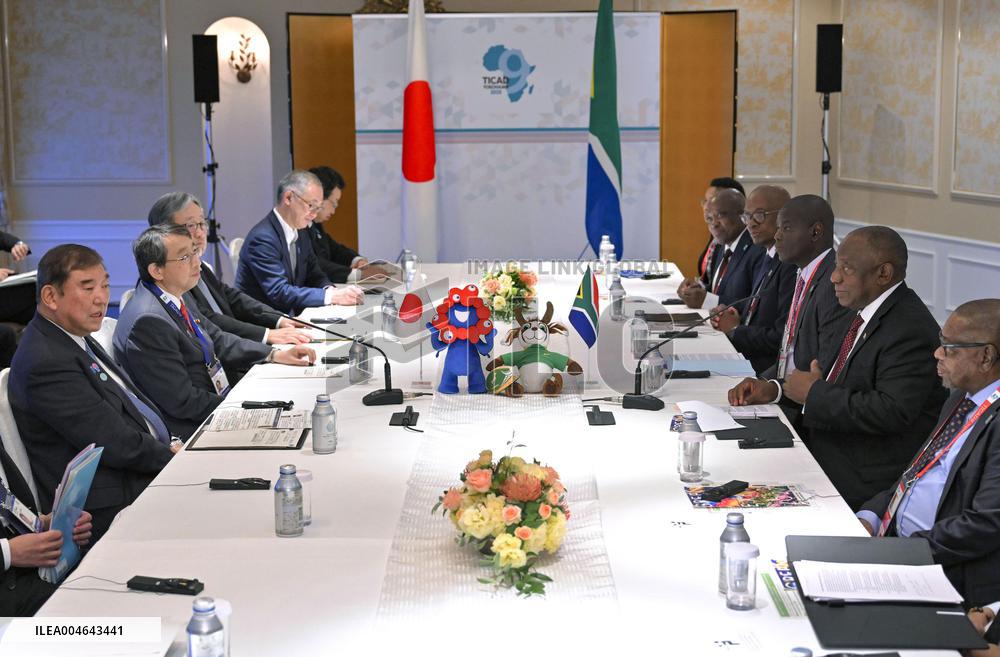 S. African president in Japan