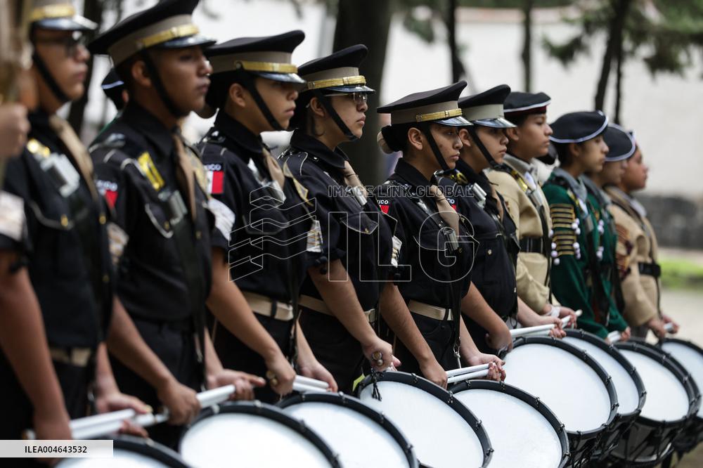 Anniversary of the Battle of Churubusco in Mexico City - Mexico