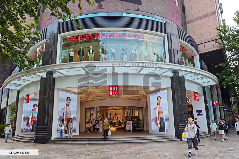 The First GU Store in China Close