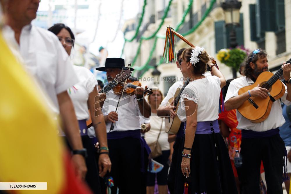 Performance at Malaga Fair - Spain