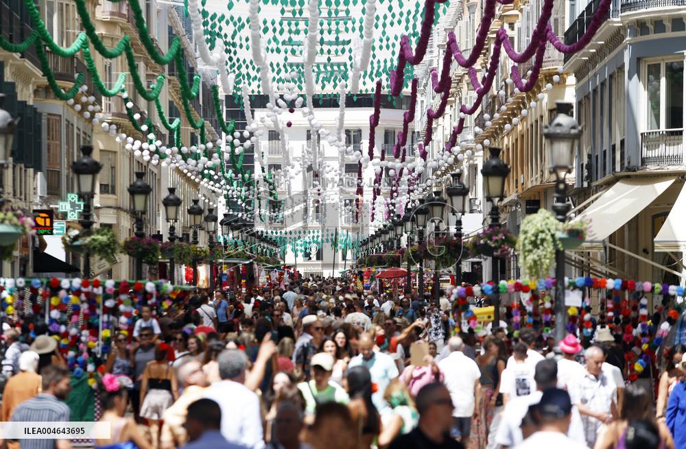 Performance at Malaga Fair - Spain
