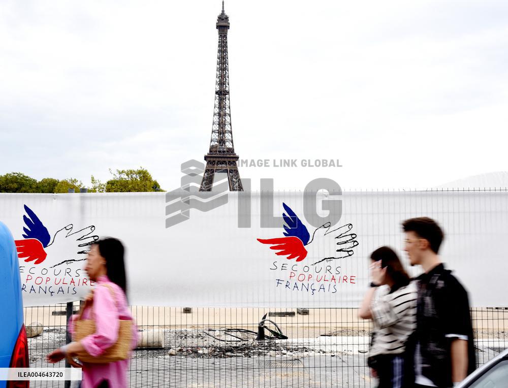 Illustration Secours Populaire - Paris