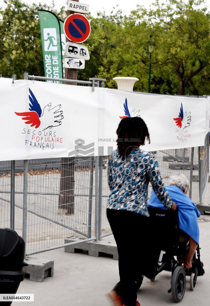 Illustration Secours Populaire - Paris