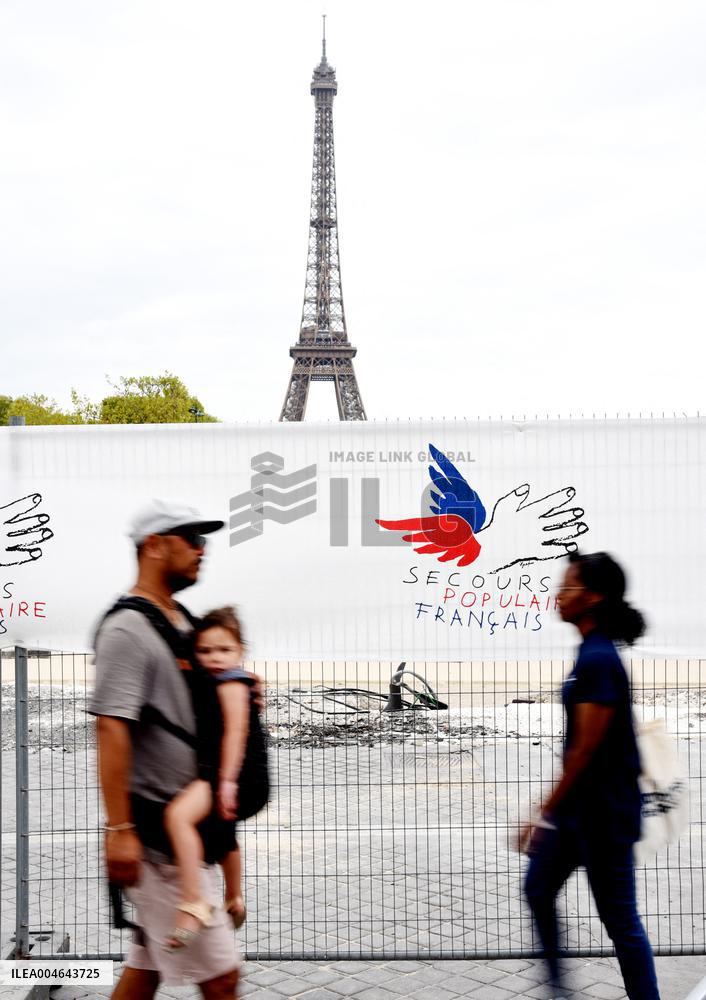 Illustration Secours Populaire - Paris