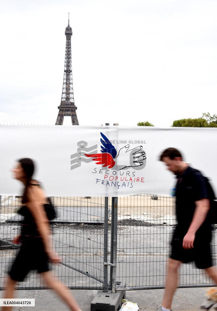 Illustration Secours Populaire - Paris