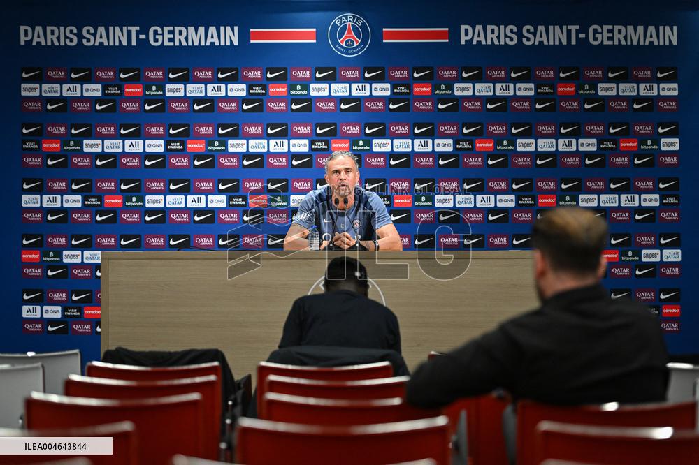 PSG presser before facing ANGERS SCO - FA