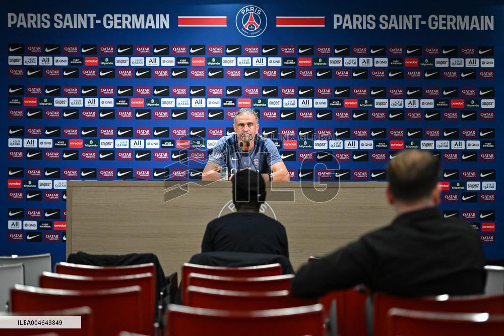 PSG presser before facing ANGERS SCO - FA