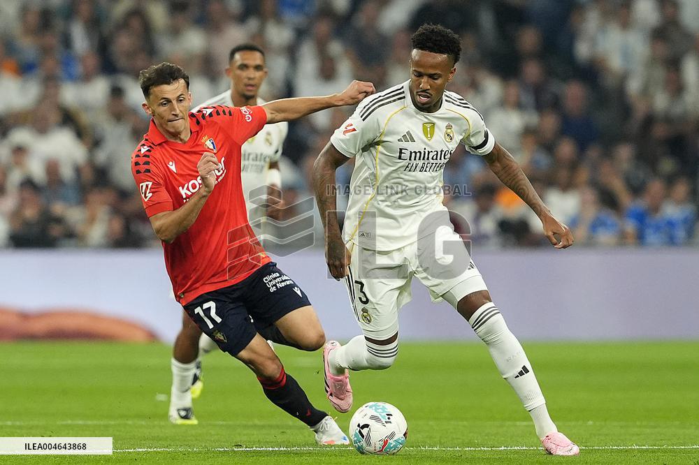 La Liga - Real Madrid CF v Club Atletico Osasuna