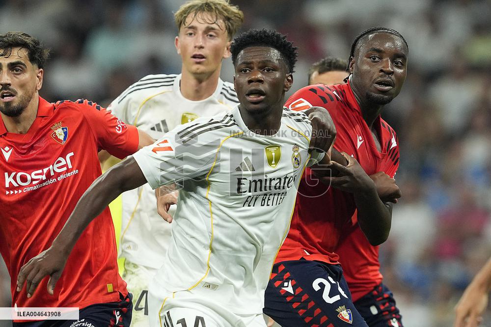 La Liga - Real Madrid CF v Club Atletico Osasuna