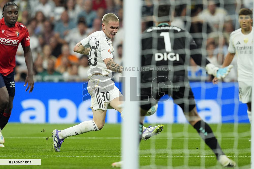 La Liga - Real Madrid CF v Club Atletico Osasuna