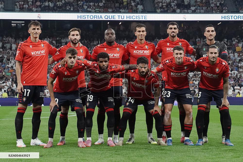 La Liga - Real Madrid CF v Club Atletico Osasuna