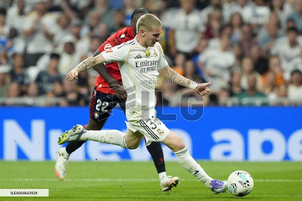 La Liga - Real Madrid CF v Club Atletico Osasuna