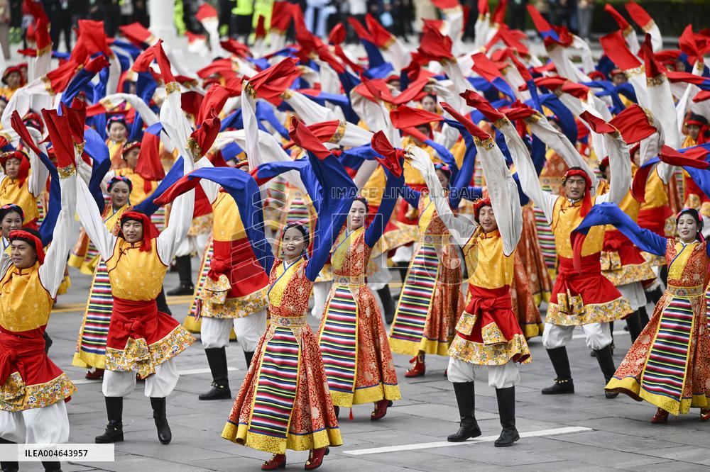 Xizang Autonomous Region's 60th Founding Anniversary - China