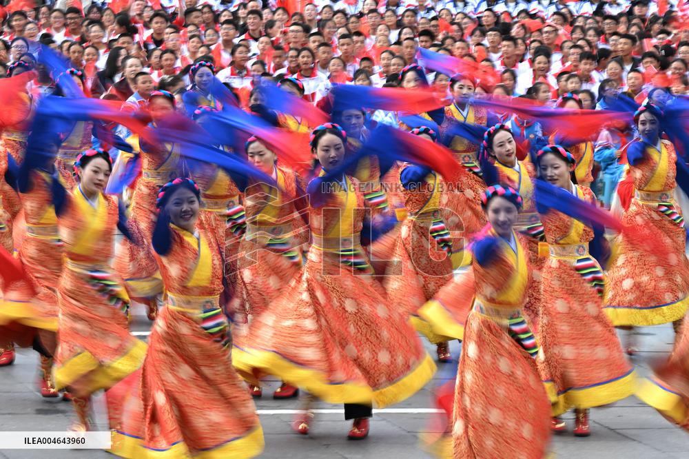 Xizang Autonomous Region's 60th Founding Anniversary - China