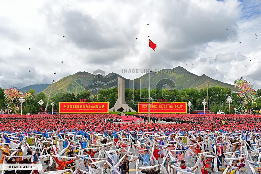 Xizang Autonomous Region's 60th Founding Anniversary - China