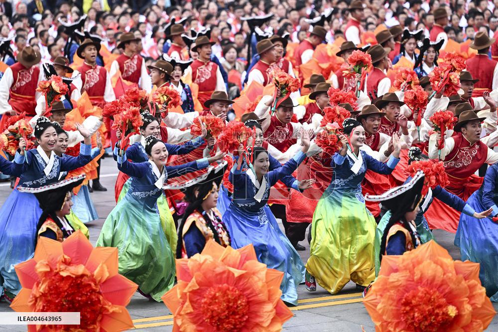 Xizang Autonomous Region's 60th Founding Anniversary - China