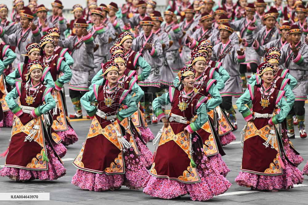 Xizang Autonomous Region's 60th Founding Anniversary - China