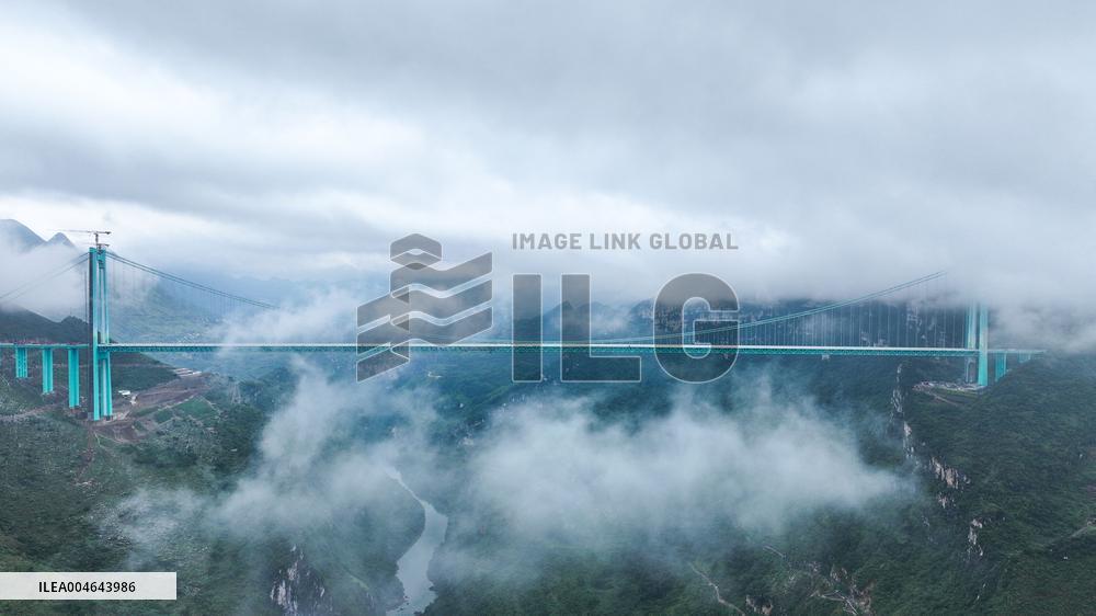 Load Testing on The Huajiang Grand Canyon Bridge - China