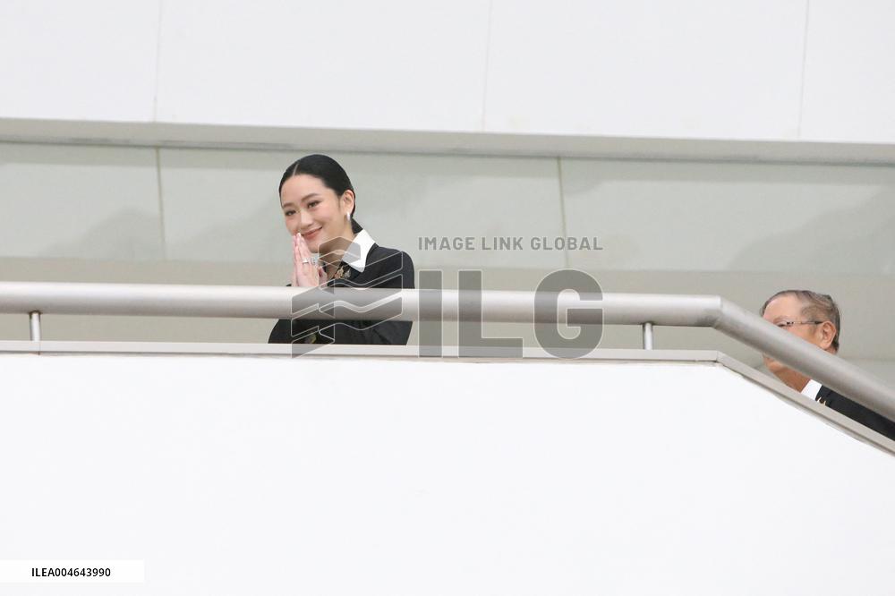 Paetongtarn Shinawatra at Constitutional Court - Bangkok