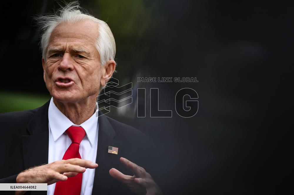 DC: White House Senior Counselor Peter Navarro Speaks to Reporters