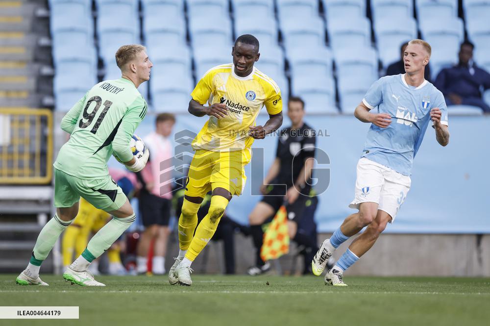 SWEDEN SOCCER EUROPA LEAGUE PLAY-PFF MALMO FF-SIGMA OLOMOUC