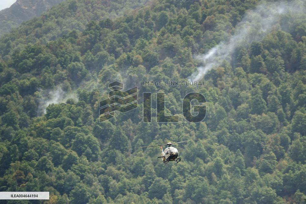 Winds Complicate Wildfire Battles in Spain