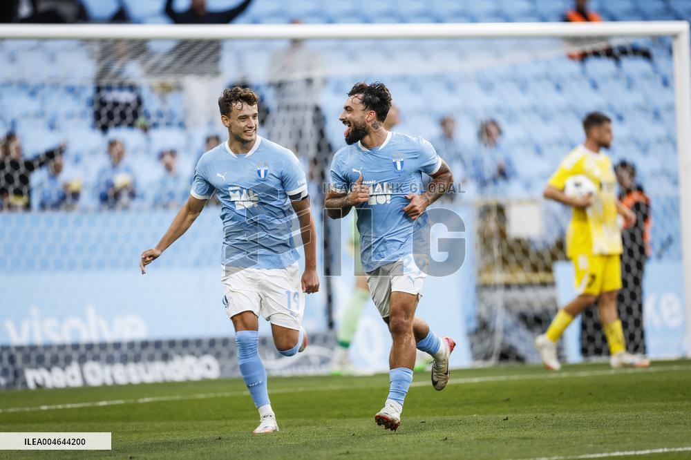 SWEDEN SOCCER EUROPA LEAGUE PLAY-PFF MALMO FF-SIGMA OLOMOUC