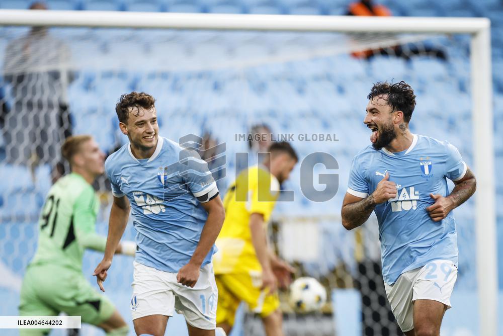 SWEDEN SOCCER EUROPA LEAGUE PLAY-PFF MALMO FF-SIGMA OLOMOUC