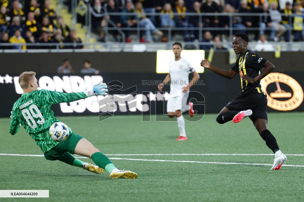 SWEDEN SOCCER CONFERENCE LEAGUE PLAY-OFF HACKEN-CLUJ