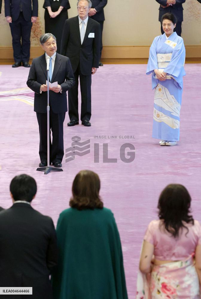 TICAD attendees invited to Imperial Palace