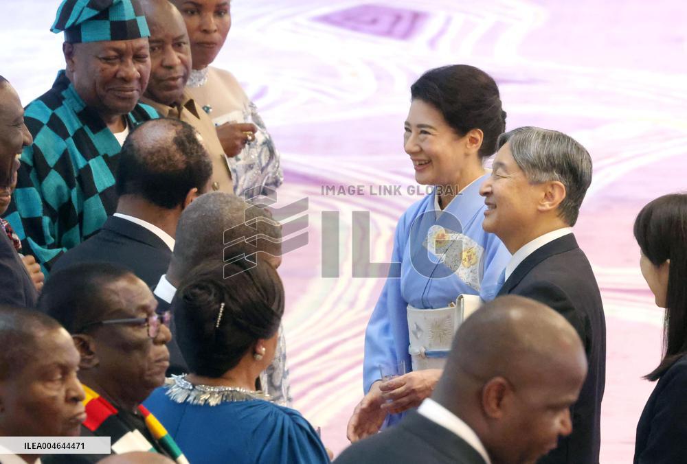 TICAD attendees invited to Imperial Palace