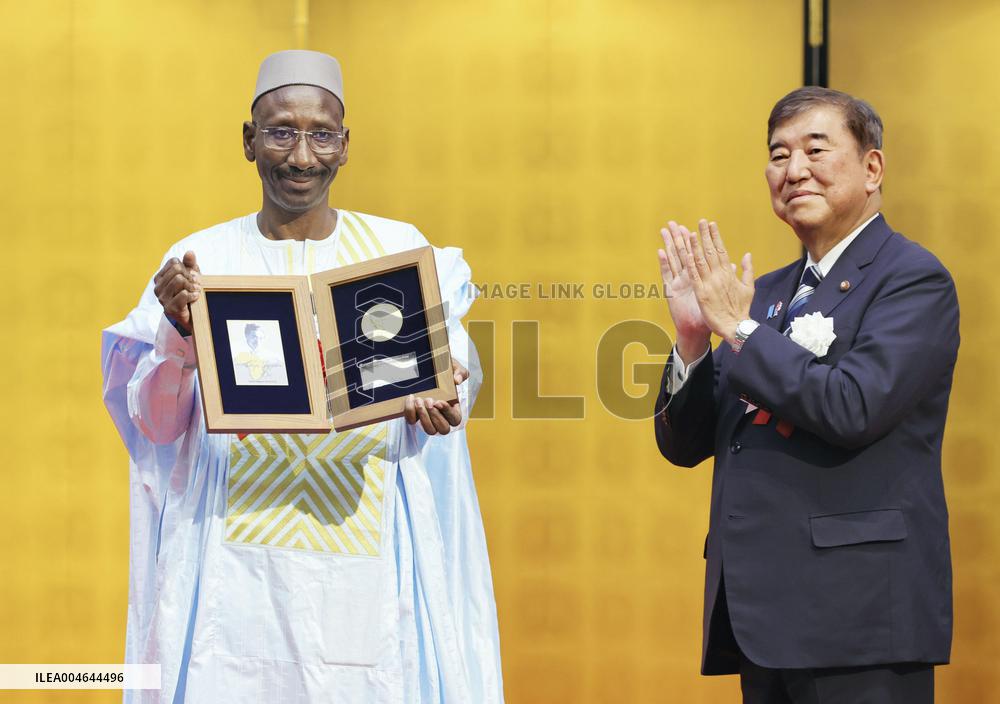 Hideyo Noguchi Africa Prize award ceremony