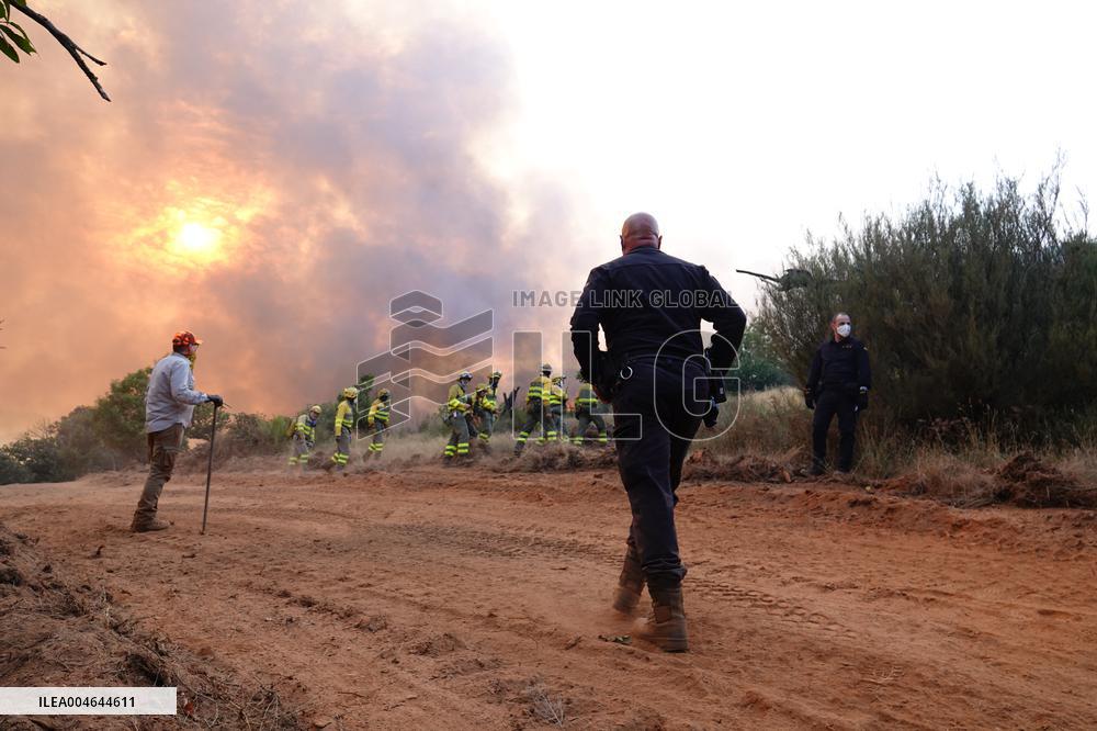 Four active fires, three stabilized and eight under control in Asturias