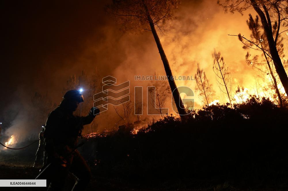 More than 158,000 hectares burned by fires in Galicia in August, according to Copernicus