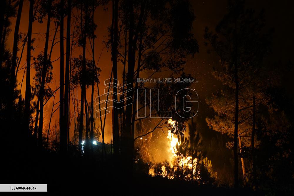 More than 158,000 hectares burned by fires in Galicia in August, according to Copernicus