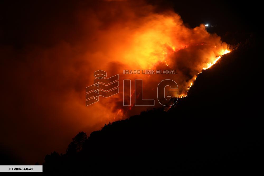 More than 158,000 hectares burned by fires in Galicia in August, according to Copernicus
