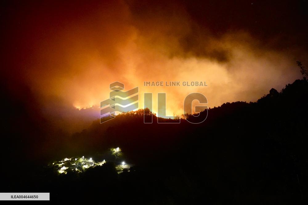 More than 158,000 hectares burned by fires in Galicia in August, according to Copernicus