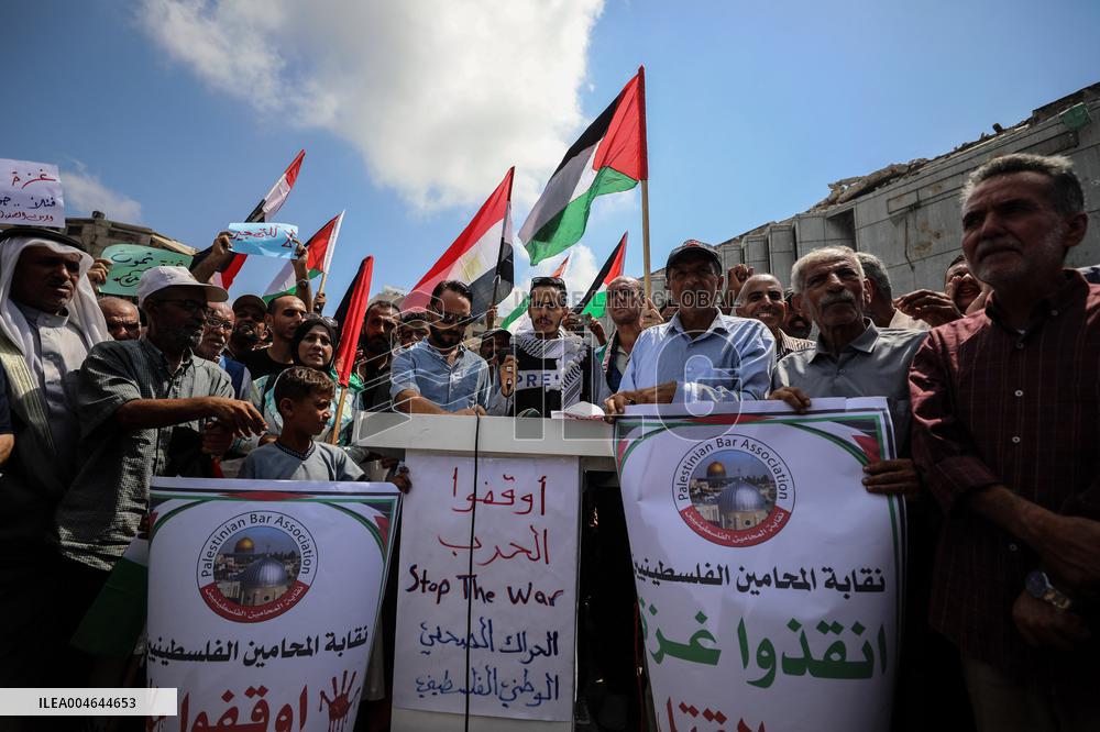 Gaza City Protests Erupt - Gaza