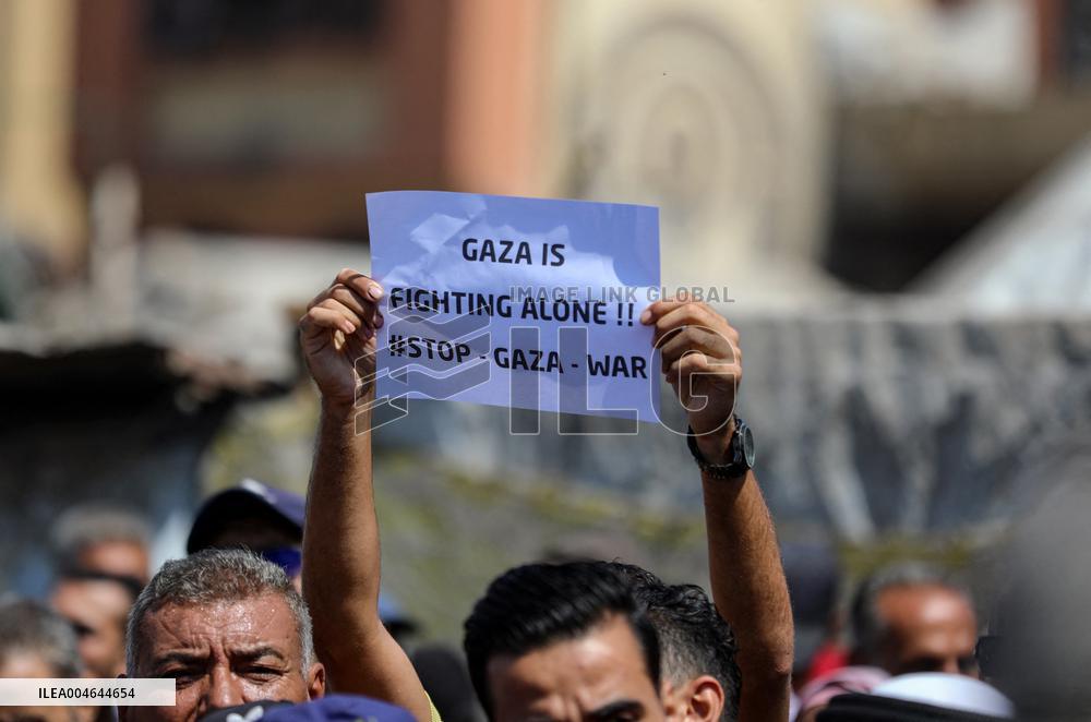 Gaza City Protests Erupt - Gaza
