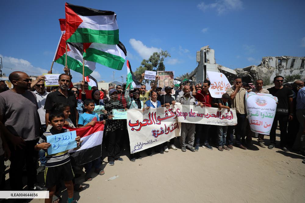 Gaza City Protests Erupt - Gaza