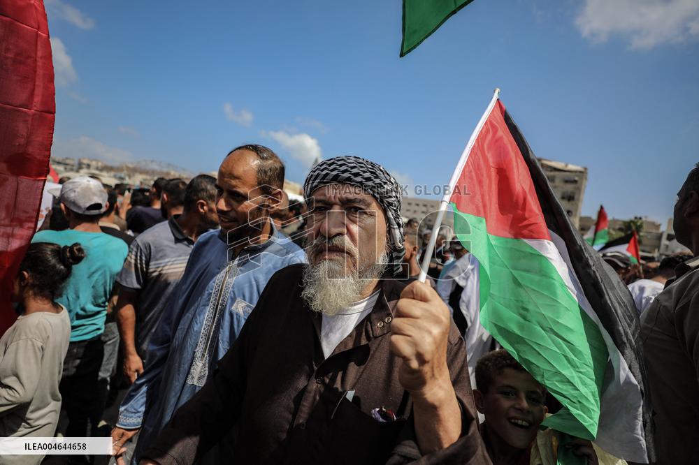 Gaza City Protests Erupt - Gaza