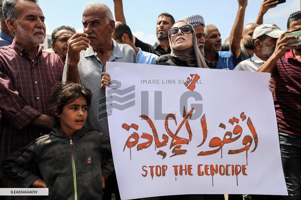 Gaza City Protests Erupt - Gaza