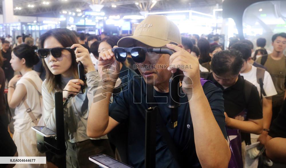 XREAL Booth at 2025 WAIC in Shanghai