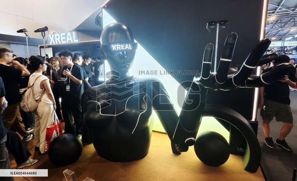 XREAL Booth at 2025 WAIC in Shanghai