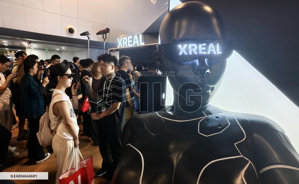 XREAL Booth at 2025 WAIC in Shanghai