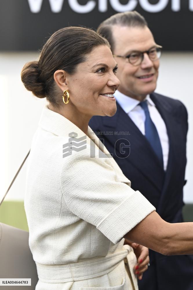 SWEDEN CROWN PRINCESS COUPLE GAMLEBY
