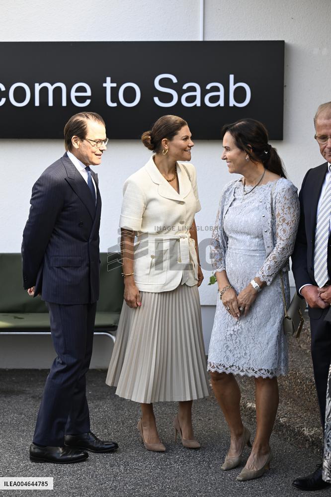 SWEDEN CROWN PRINCESS COUPLE GAMLEBY