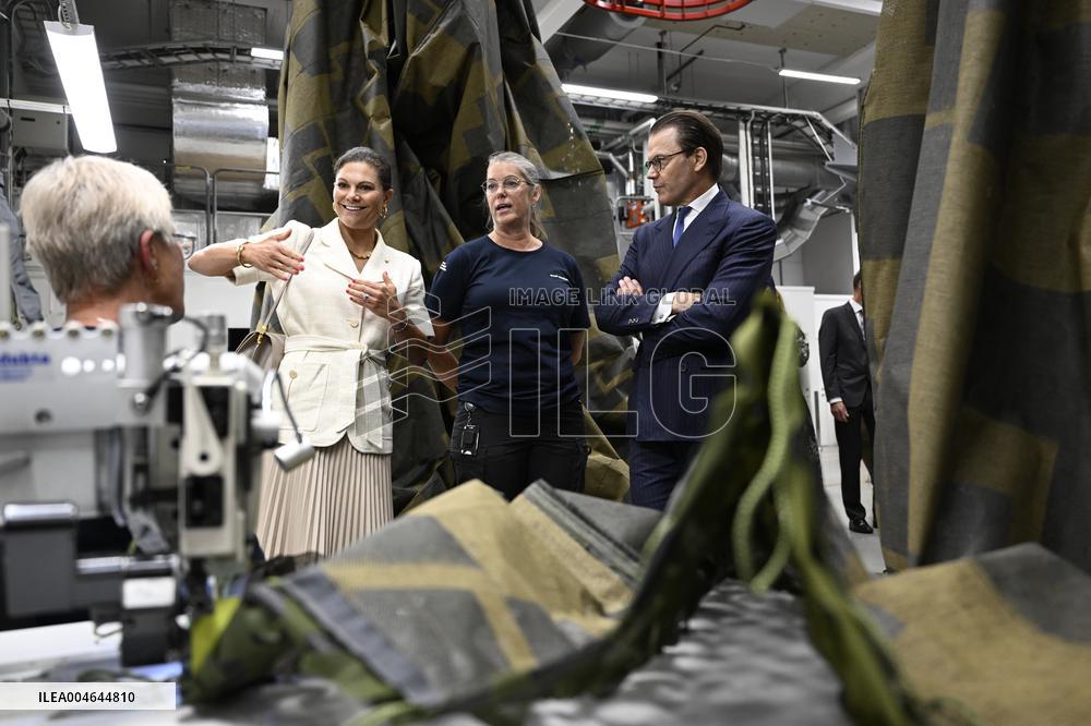 SWEDEN CROWN PRINCESS COUPLE GAMLEBY