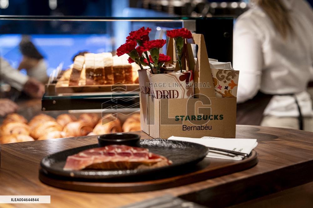 Bernabéu opens the largest Starbucks in Spain - Madrid