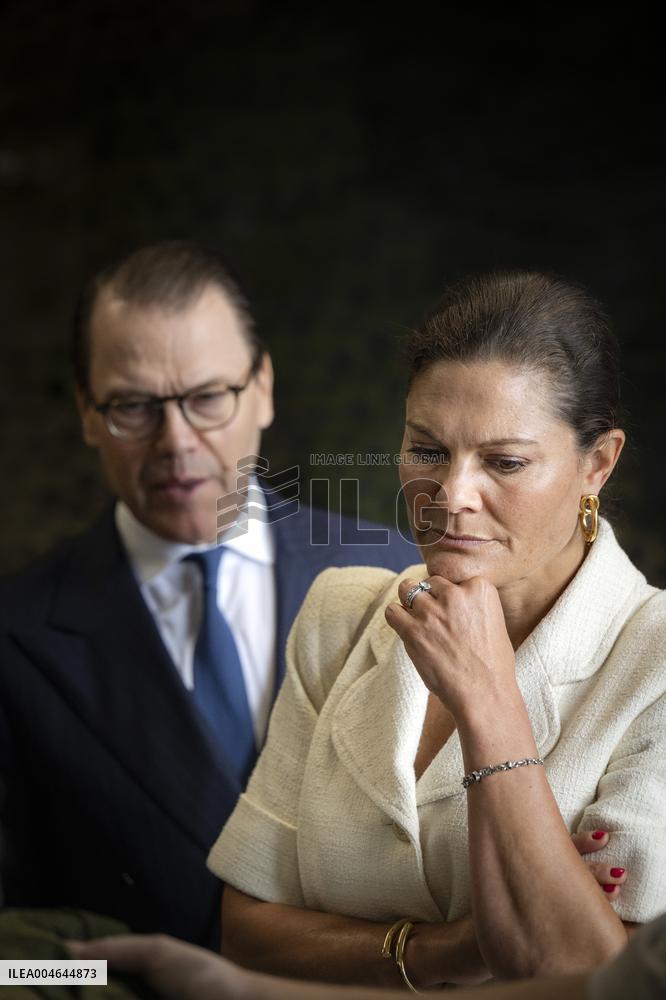 SWEDEN CROWN PRINCESS COUPLE GAMLEBY